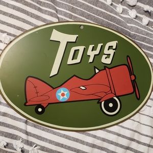 Metal Toy Sign